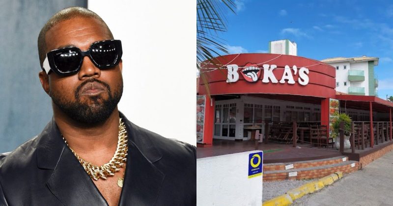 Kennye West &eacute; banido de restaurante em Florian&oacute;polis ap&oacute;s coment&aacute;rios antissemitas – Foto: Reprodu&ccedil;&atilde;o/@NAHUELooooo/ND