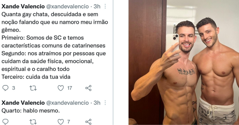 Casal de Joinville &eacute; criticado por dizer que tem “bi&oacute;tipo catarinense” – Foto: Reprodu&ccedil;&atilde;o/ND