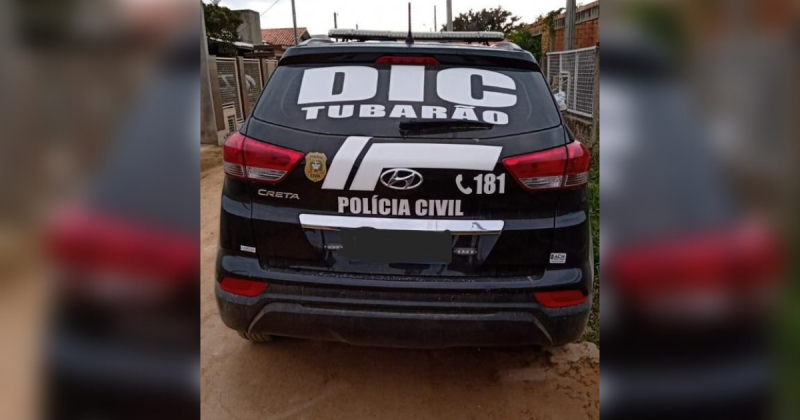 Integrante de grupo especializado em furtar carretas e extorquir empres&aacute;rios em SC &eacute; preso – Foto: DIC Tubar&atilde;o/Divulga&ccedil;&atilde;o/ND