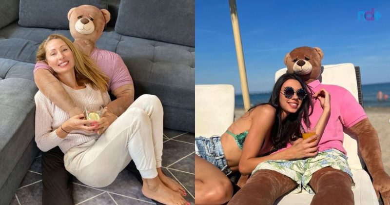 Urso gigante foi criado para solteiros – Foto: Reprodu&ccedil;&atilde;o/@lovingbearpuffy/ND