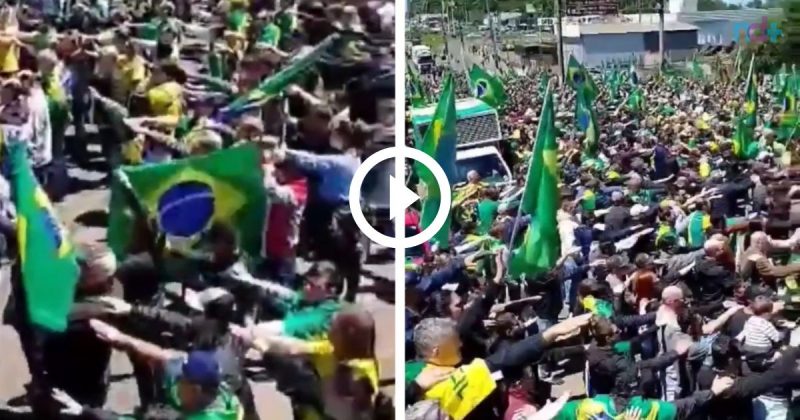 Manifesta&ccedil;&atilde;o em S&atilde;o Miguel do Oeste foi apurada de forma c&eacute;lere – Foto: Internet/ND