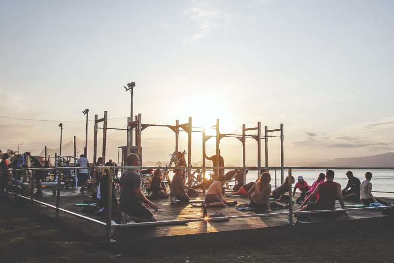No ver&atilde;o, as atividades ao sol devem ser realizadas at&eacute; as 10h e depois das 16h – Foto: Leo Munhoz/ND