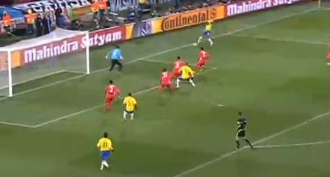 Brasil enfrentou a Cor&eacute;ia do Norte em 2010 – Foto: Reprodu&ccedil;&atilde;o Youtube