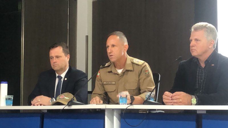 Coronel Pontes, Comandante da PMSC – Foto: Ada Bahl/ND