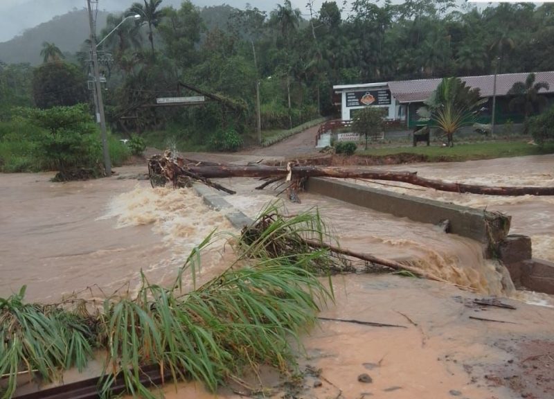 Corup&aacute; registrou v&aacute;rias ocorr&ecirc;ncias de obstru&ccedil;&atilde;o de vias – Foto: Prefeitura de Corup&aacute;/Divulga&ccedil;&atilde;o/ND