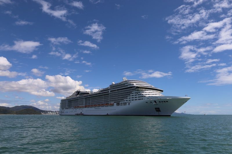 Florian&oacute;polis continua sem cruzeiros na temporada de ver&atilde;o&nbsp; – Foto: Divulga&ccedil;&atilde;o/ND