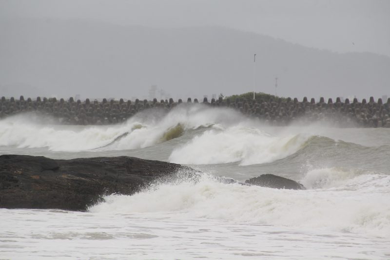Itaja&iacute; est&aacute; em estado de aten&ccedil;&atilde;o por conta das chuvas – Foto: Secom Itaja&iacute;/Marcos Porto