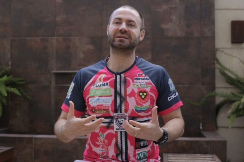 Cassiano Klein deixa o Cascavel e comanda o JEC Futsal em 2023 – Foto: Marcos P&iacute;/Divulga&ccedil;&atilde;o/ND