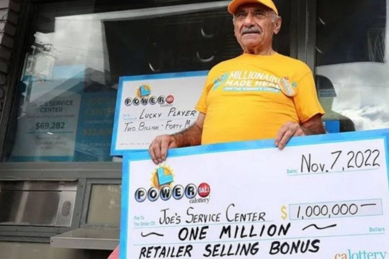 Joe Chahayed recebeu o equivalente a R$ 5,2 milh&otilde;es de b&ocirc;nus por ter vendido o bilhete premiado – Foto: Reprodu&ccedil;&atilde;o/ND