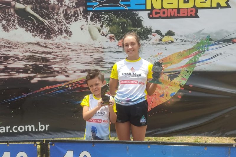 Henrique e Beatriz conquistam t&iacute;tulos na Maratona Aqu&aacute;tica do Capivari – Foto: Divulga&ccedil;&atilde;o/ND