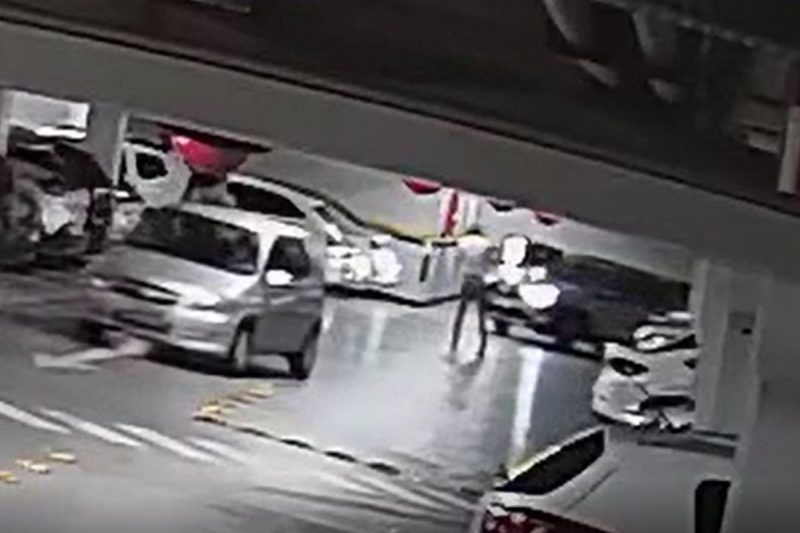 Caso aconteceu no dia 14 de novembro, na sa&iacute;da de um centro comercial – Foto: Reprodu&ccedil;&atilde;o/Pol&iacute;cia Civil/ND