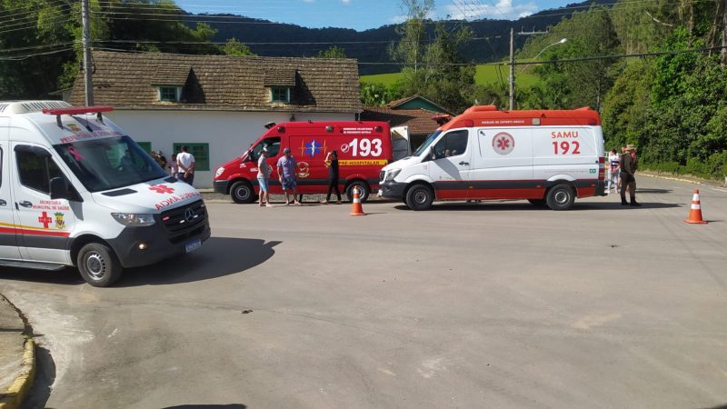 Vereador de Dona Emma é suspeito de ter matado homem a facadas por briga política – Foto: Divulgação/Bombeiros Voluntários de Presidente Getúlio/ND