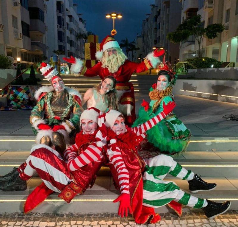 Espet&aacute;culo “A f&aacute;brica do Papai Noel” – Foto: Divulga&ccedil;&atilde;o