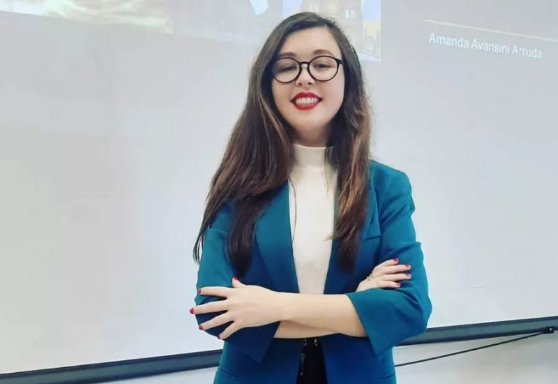 Estudante da UFSC Amanda Arruda