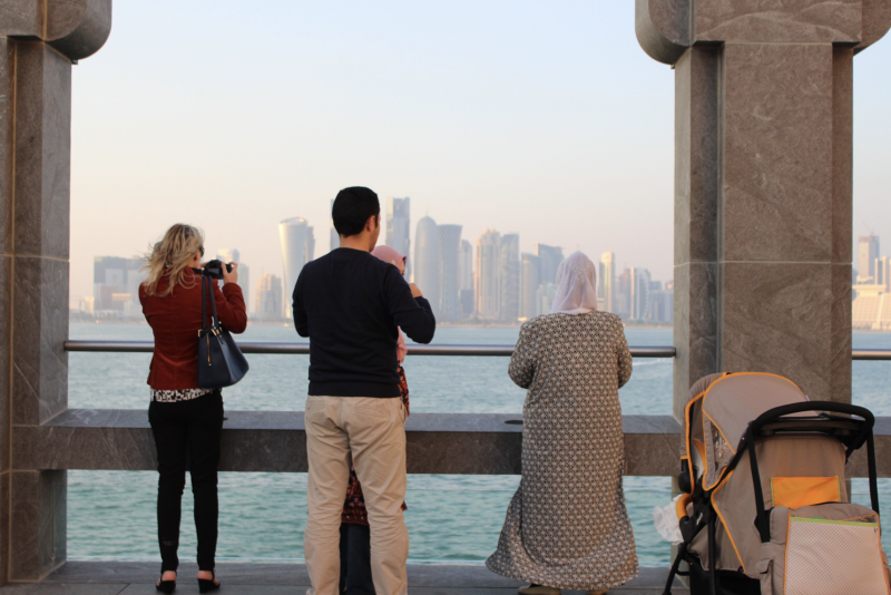 Todas as nacionalidades em um s&oacute; local – Foto: Rafaella Moraes/Arquivo Pessoal/ND