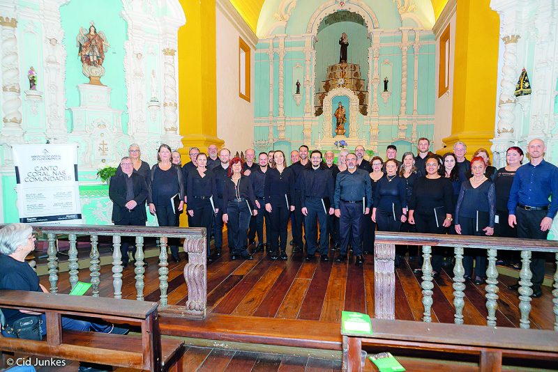 Associa&ccedil;&atilde;o Coral de Florian&oacute;polis prepara apresenta&ccedil;&atilde;o para esta quinta-feira e no dia 24 – Foto Divulga&ccedil;&atilde;o/ND