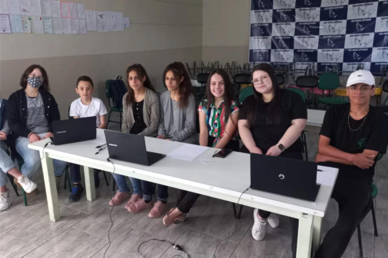 Estudantes de Rio Negrinho participam de projeto e tem experiência com a ONU