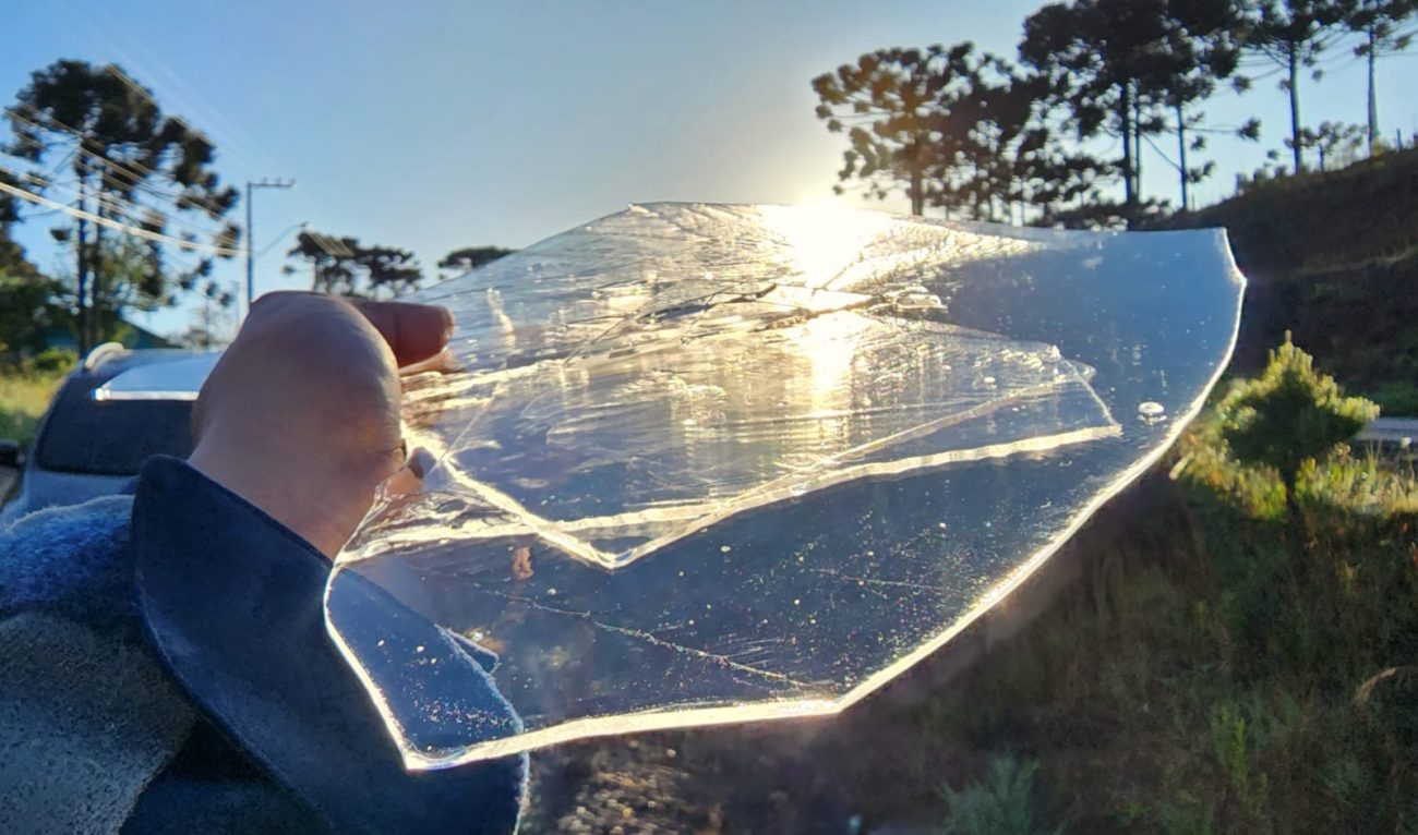 Apesar da chance de geada, sol deve predominar ao longo da semana em Santa Catarina Foto: Mycchel Legnaghi/@saojoaquimonline/Divulgação/ND