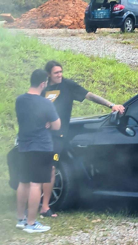 Goleiro do Corinthians &eacute; parado em blitz em Gaspar – Foto: Reprodu&ccedil;&atilde;o/ND