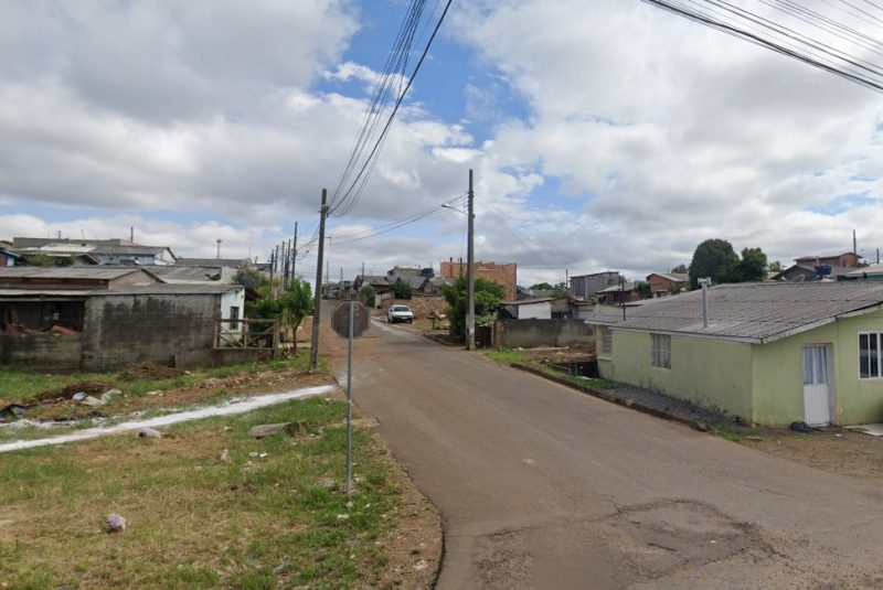 O suspeito de matar a mulher em Campos Novos estaria foragido da justi&ccedil;a. &mdash; Foto: Google Maps/Reprodu&ccedil;&atilde;o