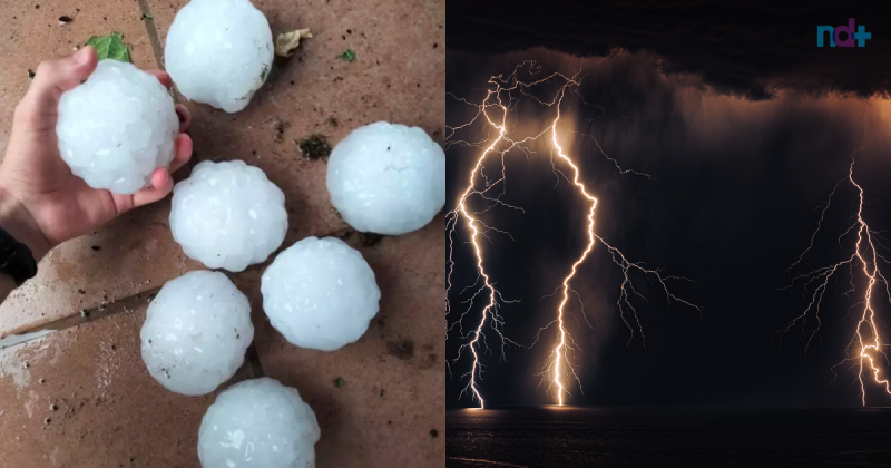 As temperaturas tamb&eacute;m tendem a cair um pouco se comparado com dias anteriores – Imagem ilustrativa. Foto: @Mil_usos/Twitter/Montagem/ND