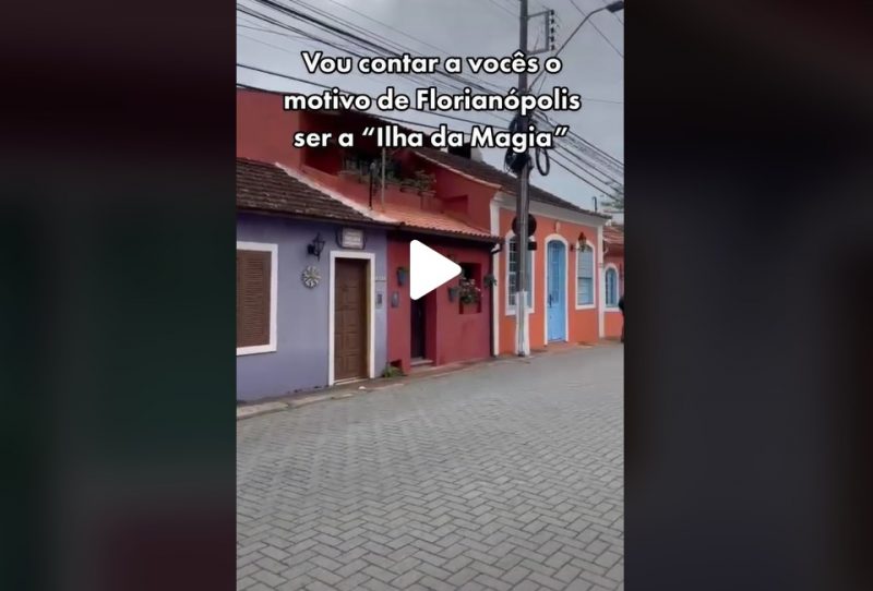 V&iacute;deo traz hist&oacute;ria sobre a Ilha da Magia – Foto: Reprodu&ccedil;&atilde;o/@gabihistoria/TikTok/ND