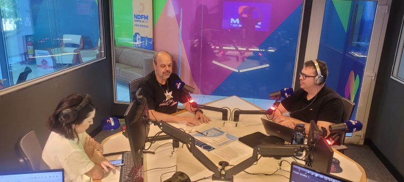 GIRO ND – Sabrina Aguiar, Matheus Furlan e Rog&eacute;rio Atan&aacute;zio, vice-presidente da AJAO