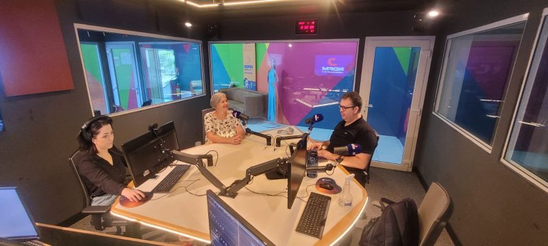 GIRO ND&nbsp; – Sabrina Aguiar, Matheus Furlan E&nbsp;&nbsp; Leda B&ouml;ger diretora do Instituto Consulado da Mulher Foto: Produ&ccedil;&atilde;o NDFM