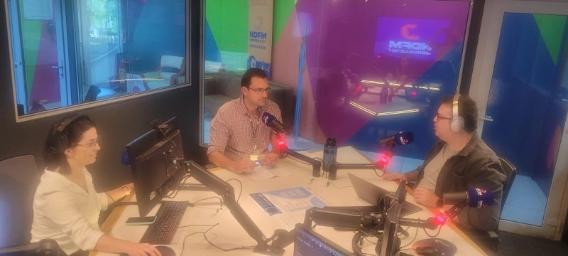 GIRO ND – Sabrina Aguiar, Matheus Furlan&nbsp; e o Vereador Neto Petters (Novo) Foto – Produ&ccedil;&atilde;o NDFM&nbsp;