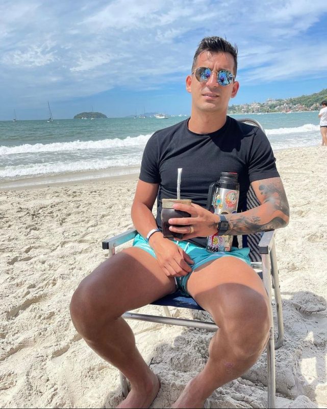 Franco Cristaldo publicou foto no Norte da Ilha, em Florian&oacute;polis – Foto: Arquivo pessoal/Instagram/Divulga&ccedil;&atilde;o/ND