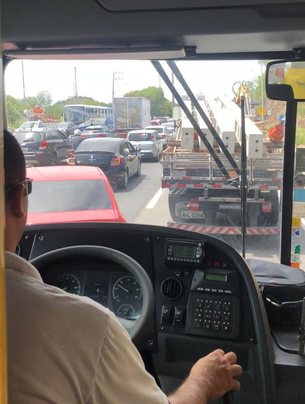 Moradora reclamou da demora para acessar o bairro dos Ingleses – Foto: Janine Silva/Divulga&ccedil;&atilde;o/ND