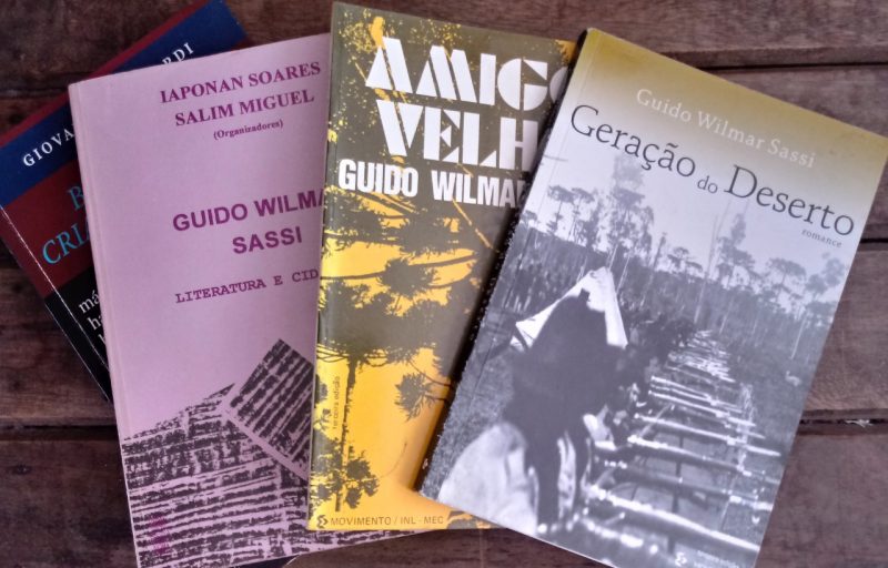Livros de Sassi, um dos nomes mais expressivos da literatura de Santa Catarina – Foto: Divulga&ccedil;&atilde;o/ND