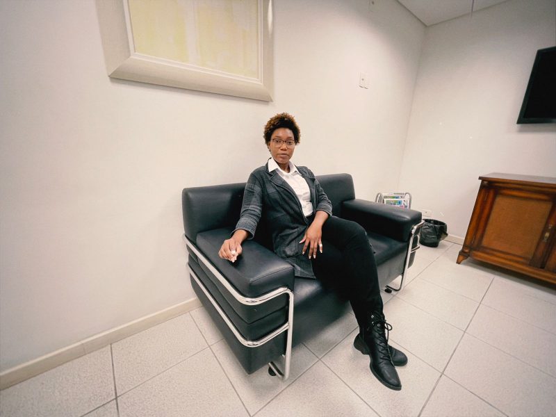 Madge Anne tem 24 anos e mora em Florian&oacute;polis – Foto: Rafaella Moraes/ND