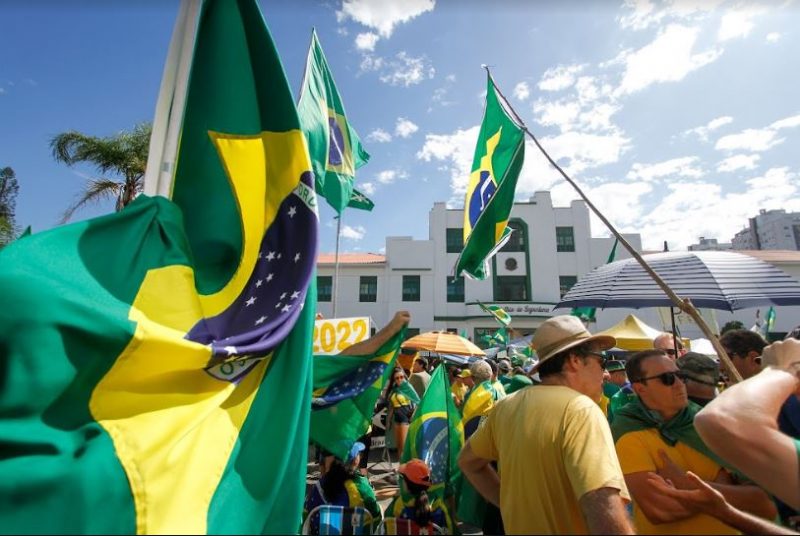 STF determinou o bloqueio das contas banc&aacute;rias de empres&aacute;rios suspeitos de financiar atos – Foto: Leo Munhoz/ND