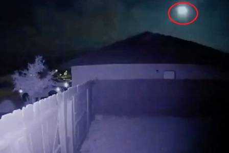 V&aacute;rios moradores da regi&atilde;o afirmam ter visto o meteorito no c&eacute;u – Foto: Reprodu&ccedil;&atilde;o/KCRA TV