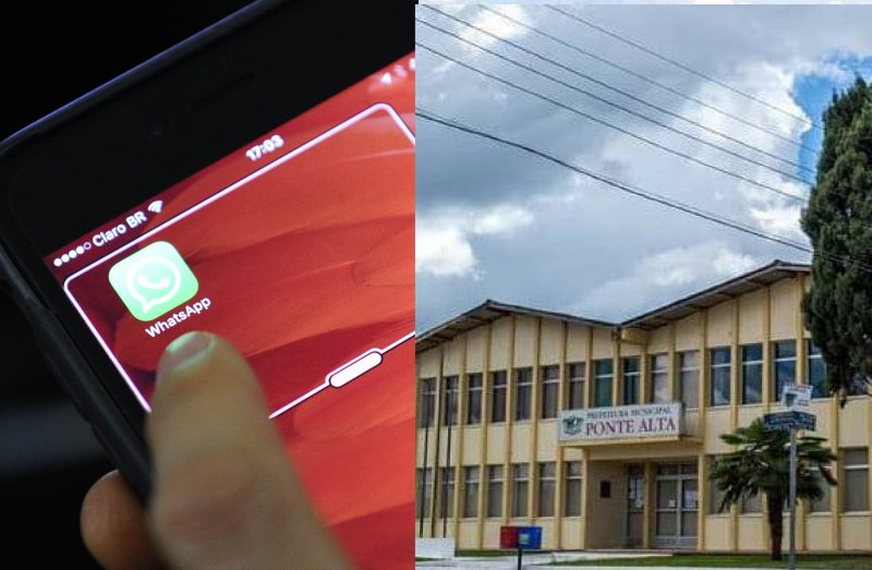 Nude foi encaminhado no grupo de vereadores mirins do município da Serra de SC