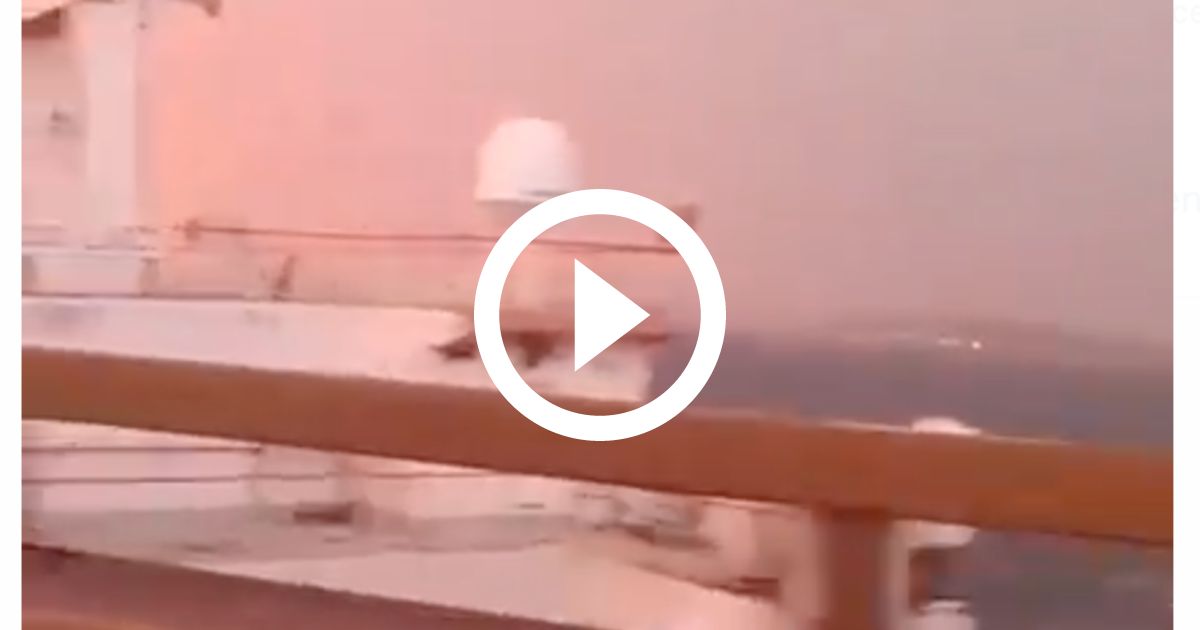 Vídeo Impressionante Flagra Momento Em Que Navio à Deriva Bate Na Ponte Rio Niterói