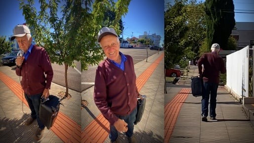 Odemar Marques tem 90 anos &mdash; Foto: Peperi/Divulga&ccedil;&atilde;o/ND