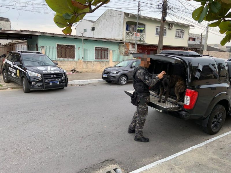 Chef&atilde;o de fac&ccedil;&atilde;o criminosa &eacute; preso em opera&ccedil;&atilde;o em Itaja&iacute;- Foto: Pol&iacute;cia Civil/Divulga&ccedil;&atilde;o/ND