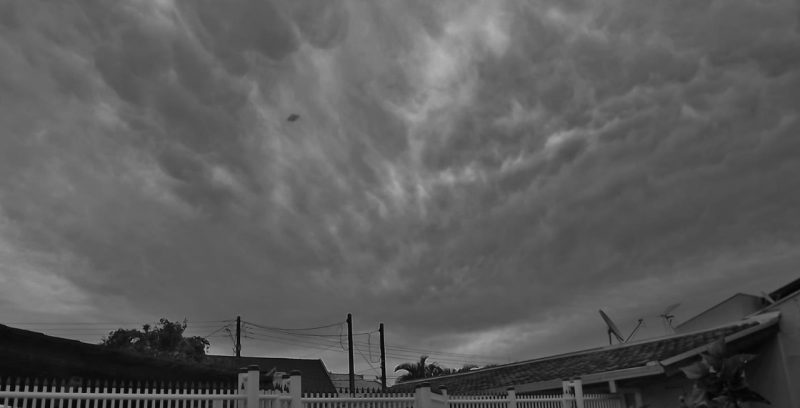 Emerson fez o registro de um objeto que viu no c&eacute;u de Joinville em 2021 – Foto: Grupo de Pesquisas Ufol&oacute;gicas/Divulga&ccedil;&atilde;o