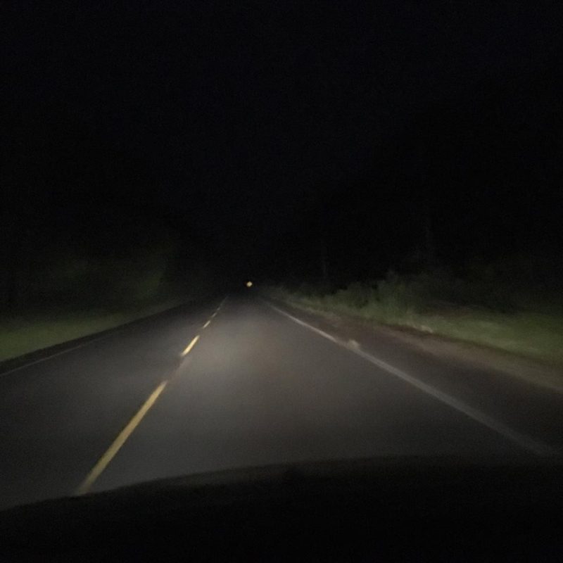 Luzes s&atilde;o vistas em estrada que liga Itapo&aacute; e Guaratuba – Foto: Grupo de Pesquisas Ufol&oacute;gicas/Divulga&ccedil;&atilde;o