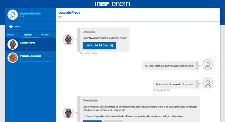 Quarto passo – Foto: INEP/Reprodu&ccedil;&atilde;o/ND