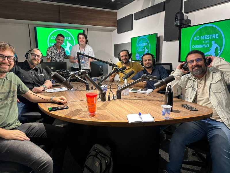 Podcast Ao Mestre Com Carrinho falou sobre Copa do Mundo – Foto: Paulinho Scarduelli/Divulga&ccedil;&atilde;o/ND