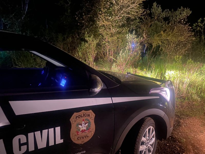 Ossada foi achada h&aacute; cerca de dez dias pela Pol&iacute;cia Civil. – Foto: Pol&iacute;cia Civil/Divulga&ccedil;&atilde;o/ND