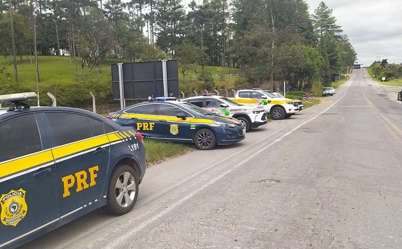 Nesta manh&atilde; de segunda-feira, n&atilde;o h&aacute; nenhuma rodovia federal com bloqueios em Santa Catarina. – Foto: Pol&iacute;cia Rodovi&aacute;ria Federal/Reprodu&ccedil;&atilde;o/ND