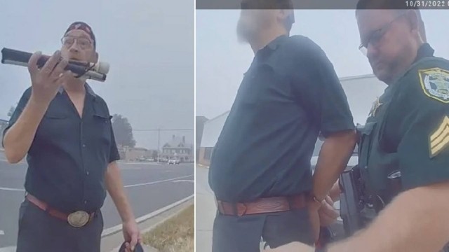 Bengala foi confundida com arma – Foto: Internet/Reprodu&ccedil;&atilde;o