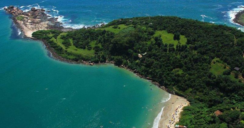 Na Praia de Cima, em Palho&ccedil;a, o p&ocirc;r do sol mais bonito de toda SC. Conforda? – Foto: Reprodu&ccedil;&atilde;o