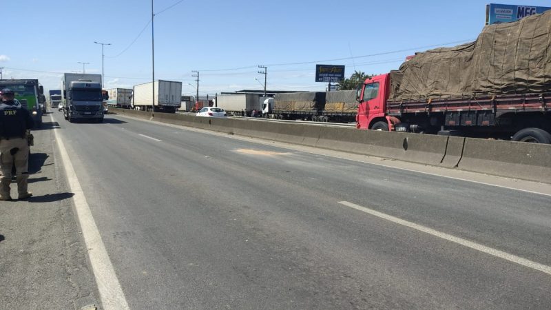 Rodovias est&atilde;o liberadas para fluxo de ve&iacute;culos na regi&atilde;o – Foto: PRF/Reprodu&ccedil;&atilde;o/ND