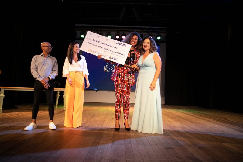 Primeiro lugar, na categoria n&atilde;o docente – Foto: Fotomestria/Divulga&ccedil;&atilde;o/its Teens