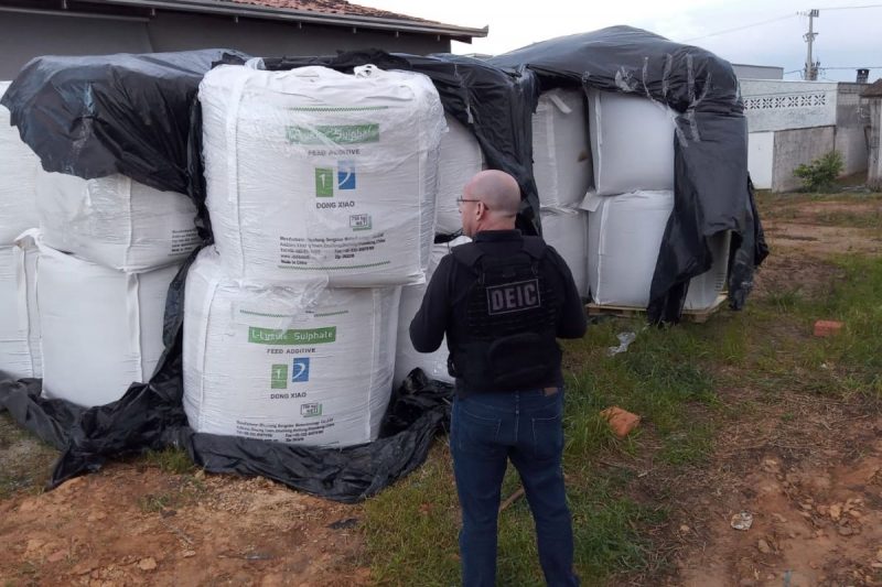 Carga avaliada em R$ 180 mil foi recuperada em Barra Velha – Foto: PC/Divulga&ccedil;&atilde;o